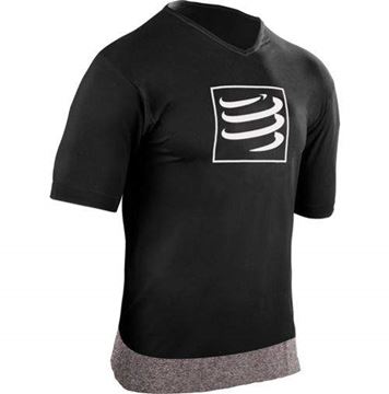 Picture of COMPRESSPORT - TRAINING T SHIRT BLACK
